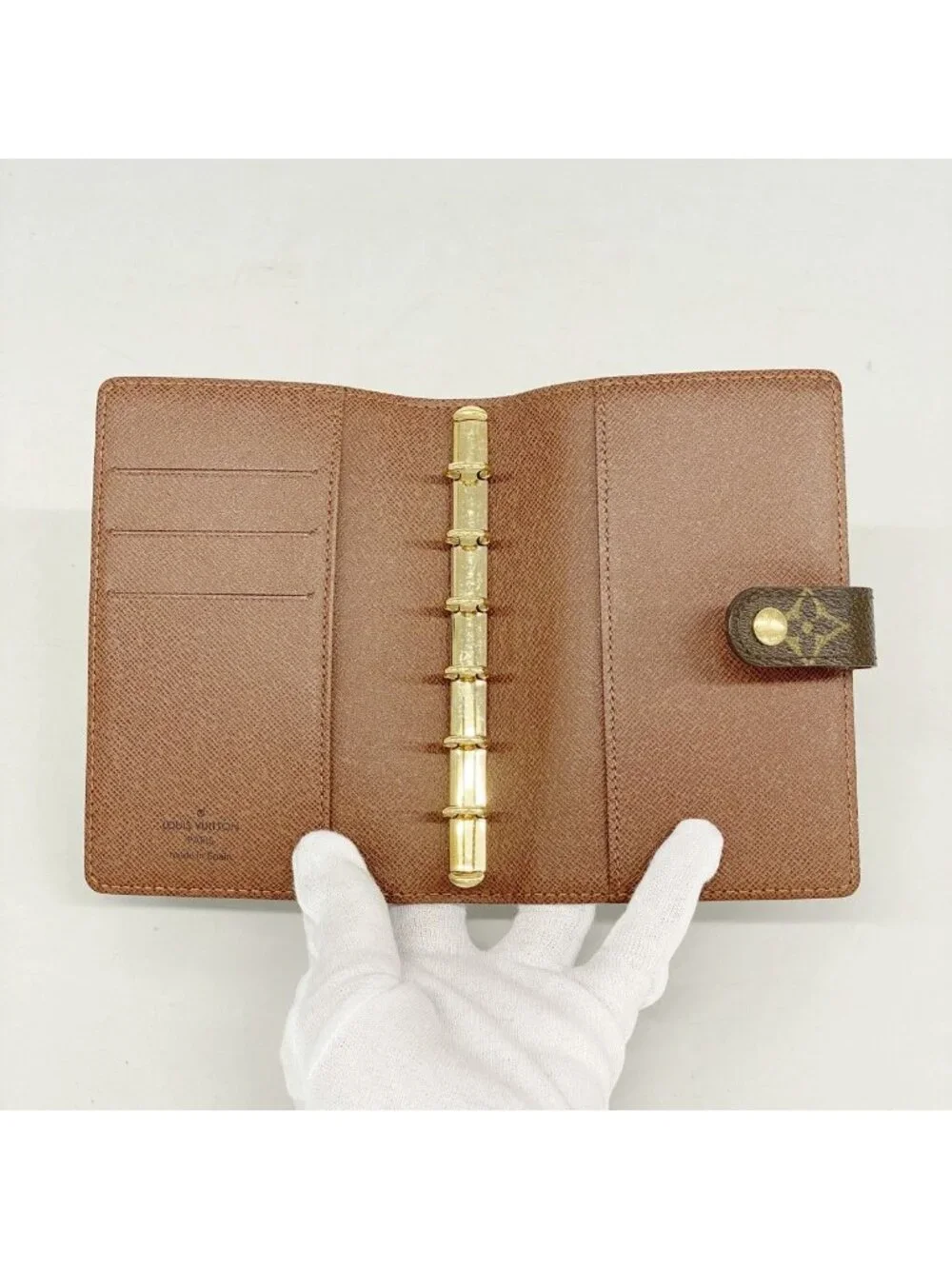 Louis Vuitton Notebook Cover Monogram Panda Agenda PM Brown